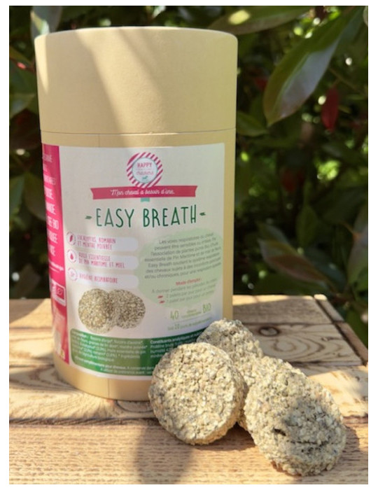 Complements EASY BREATH 40 Palets - 650 gr - Nature Horse Langon