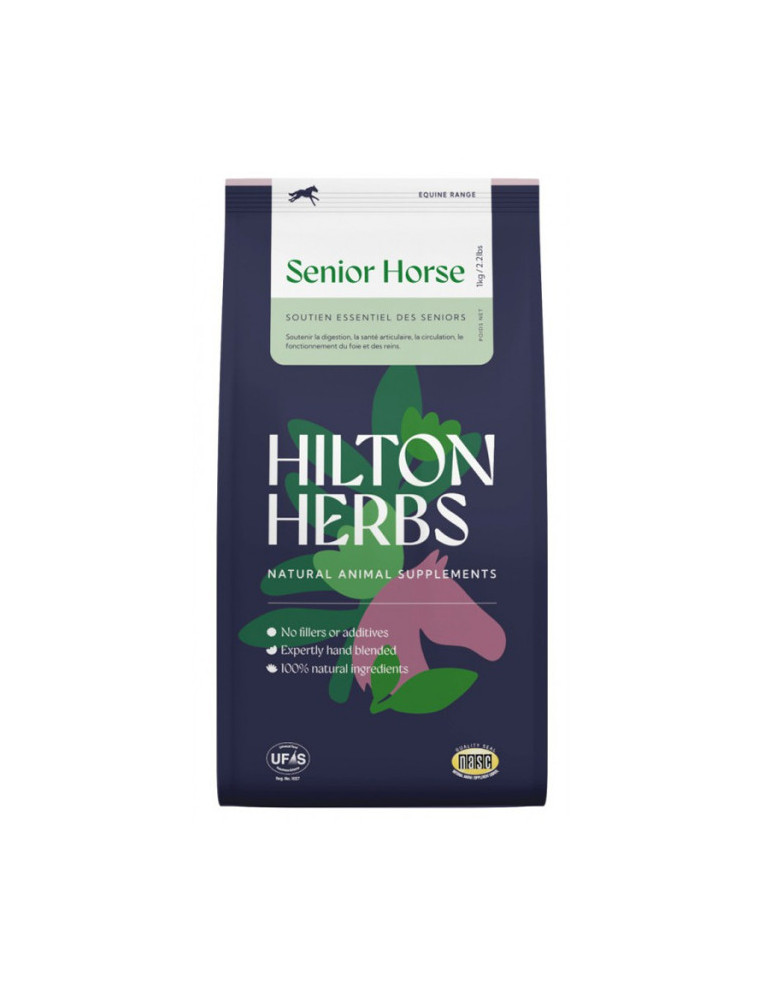 Compléments senior horse HILTON HERBS 1kg - Nature Horse Langon
