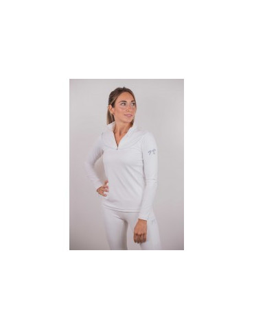 Polo Penelope Toscane Blanc M