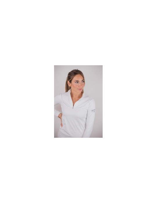 Polo Penelope Toscane Blanc M