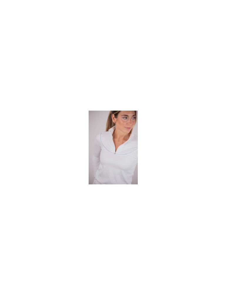 Polo Penelope Toscane Blanc XS