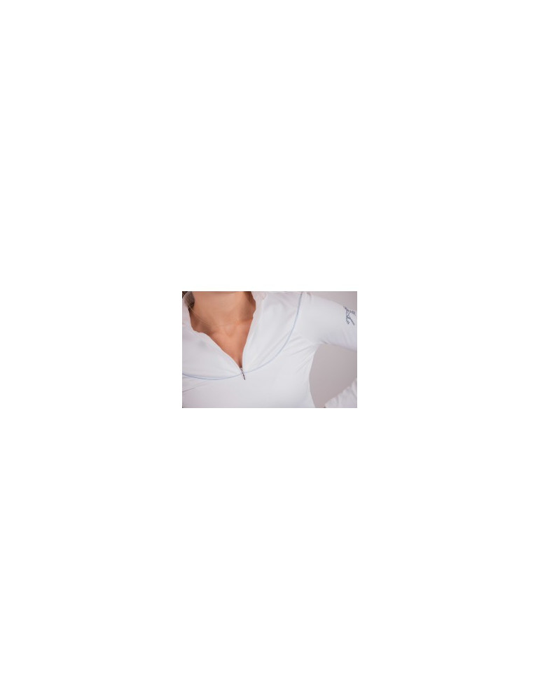 Polo Penelope Toscane Blanc XS