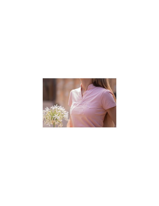 Polo penelope iliana rose poudrée taille M