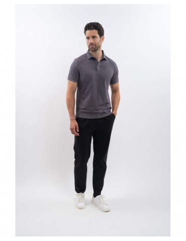 Polo Oscar Ardoise Homme XL 2