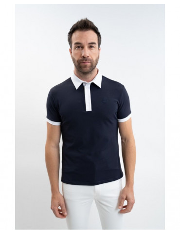 Polo Homme Preston Marine Taille L