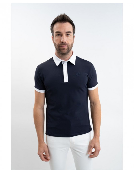 Polo Homme Preston Marine Taille L