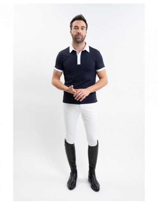 Polo Homme Preston Marine Taille L