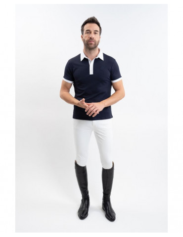 Polo Homme Preston Marine Taille M 2