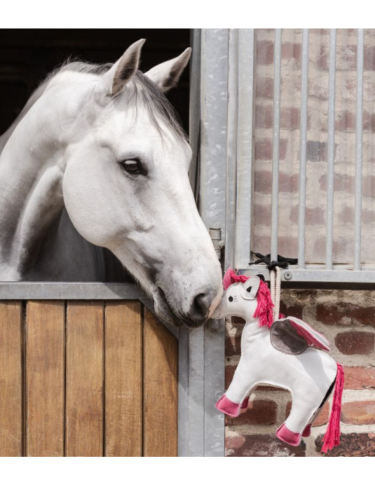 Jouet pour cheval licorne