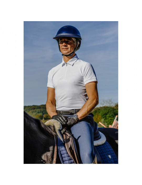 Polo Chris MC Blanc L