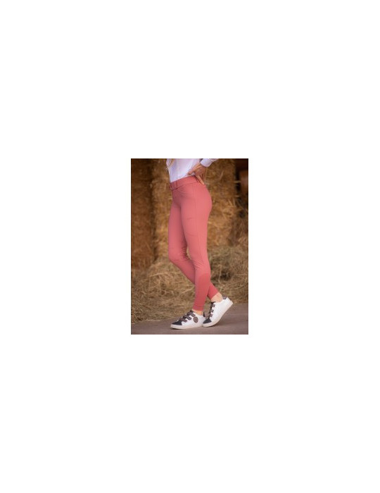 Pantalon SYBILLE vieux rose 36