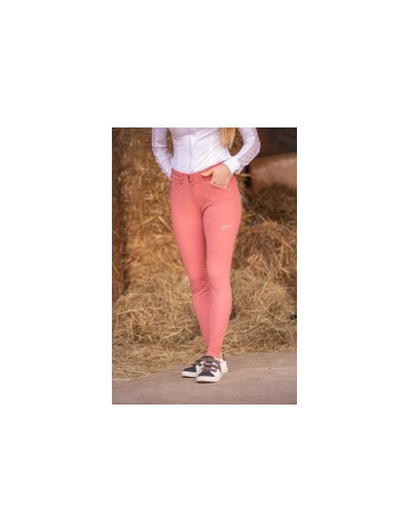 Pantalon New Point Sellier Rose 38