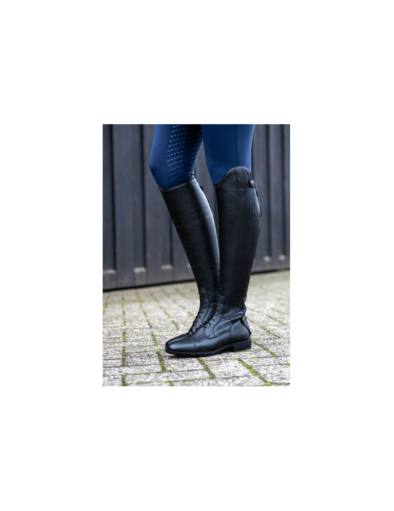 Bottes -Titanium Style- court, tige M 9100 noir 39 - Nature Horse Lang