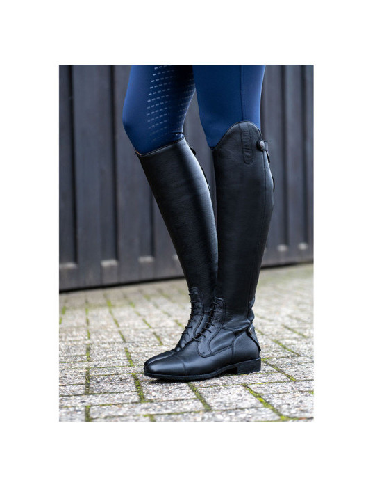 Bottes -Titanium Style- court, tige M 9100 noir 39 - Nature Horse Lang