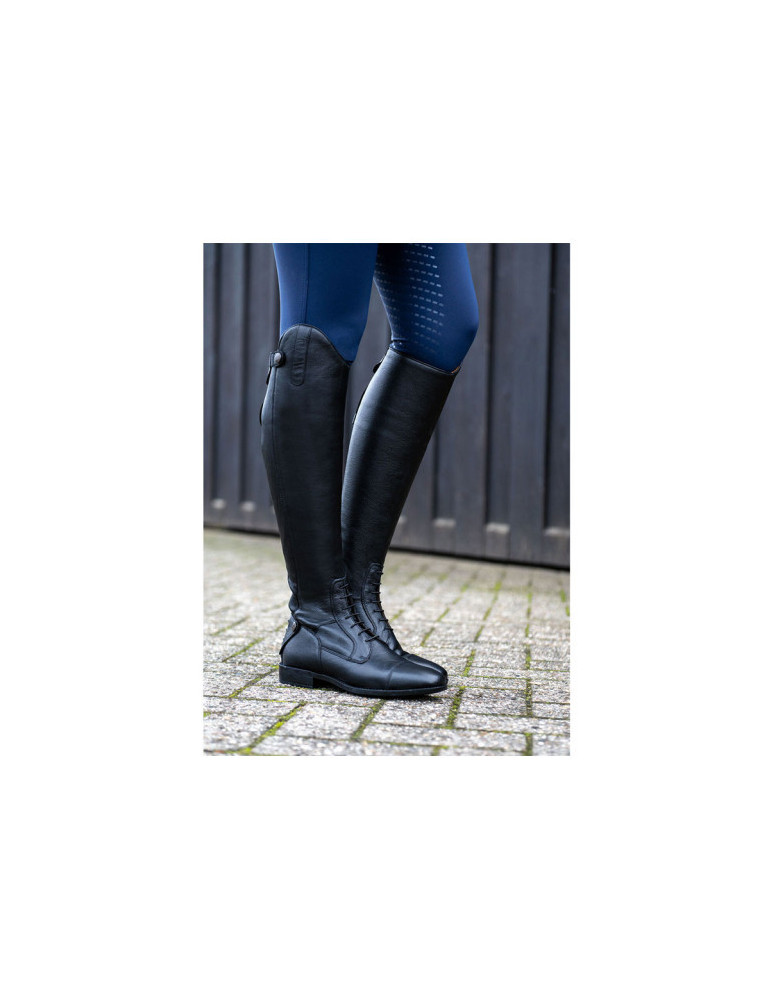 Bottes -Titanium Style- court, tige M 9100 noir 39 - Nature Horse Lang