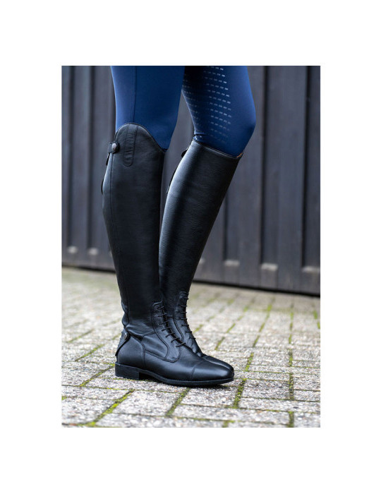 Bottes -Titanium Style- court, tige M 9100 noir 39 - Nature Horse Lang