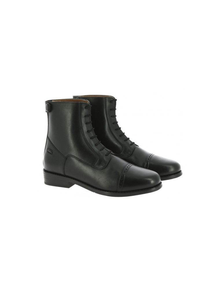 Boots equithème DEAUVILLE lacets noir 40 - Nature Horse Langon