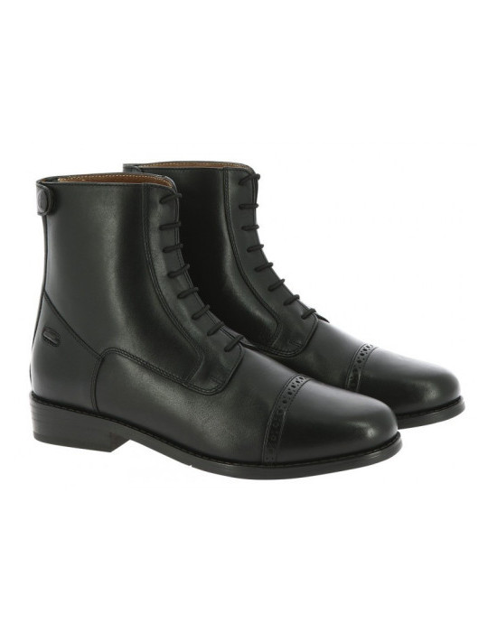 Boots equithème DEAUVILLE lacets noir 40 - Nature Horse Langon