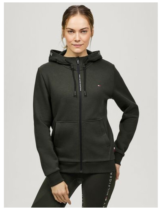 Sweat Union Zip Up Pine XL