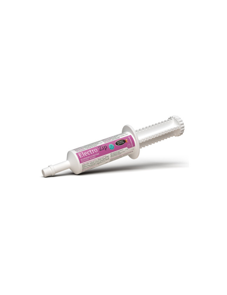 Electrozip Seringue 30ml - Complément Electrolytes Cheval - Nature Horse