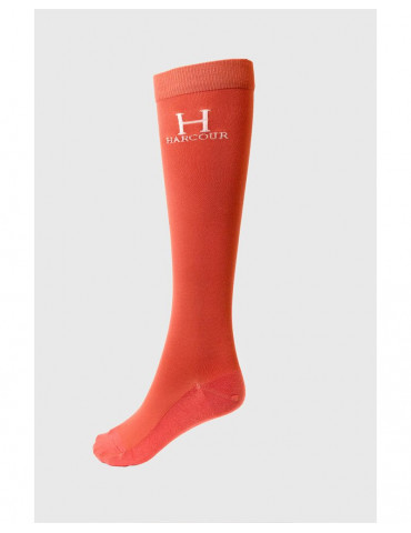 Chaussettes Badminton Pamplemousse 35.39