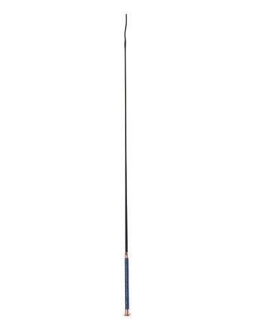 Stick dressage croco bleu 110cm 2