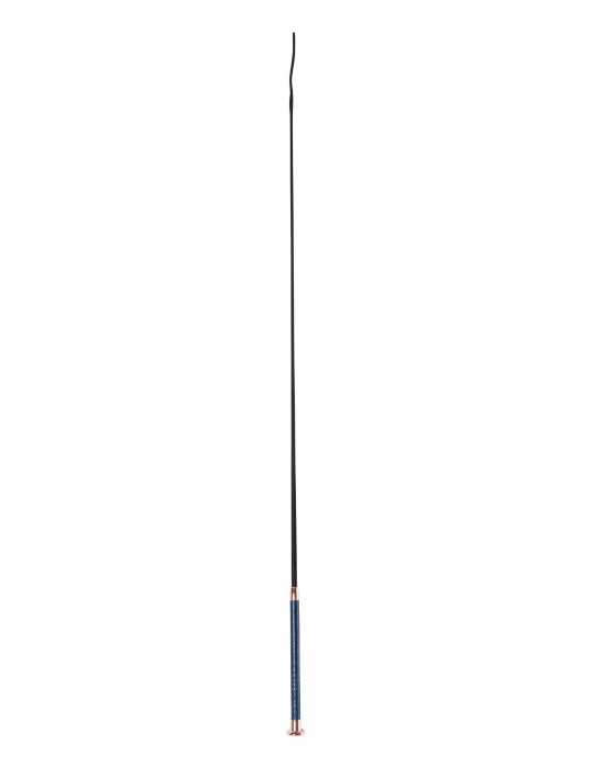 Stick dressage croco bleu 110cm