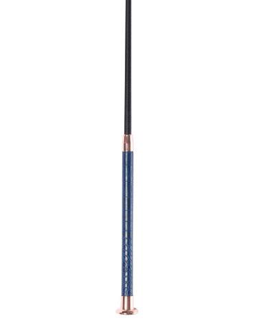 Stick dressage croco bleu 110cm