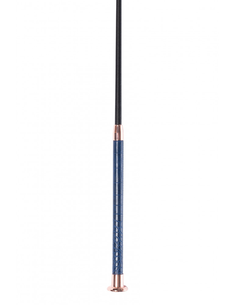 Stick dressage croco bleu 110cm