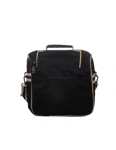 Grooming Bag-Joules Black-Beige 2