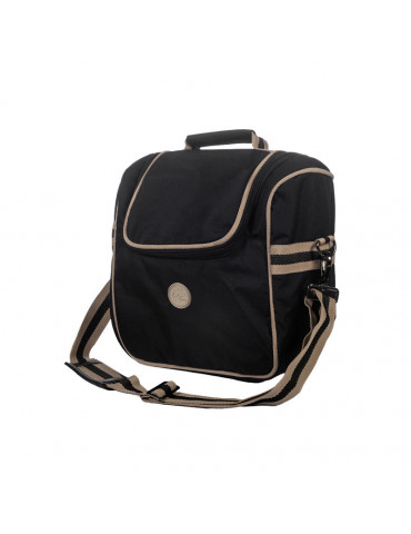 Grooming Bag-Joules Black-Beige