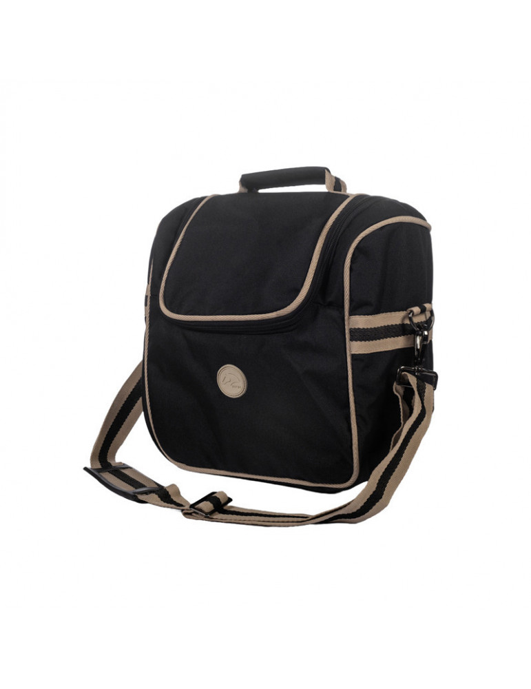 Grooming Bag-Joules Black-Beige