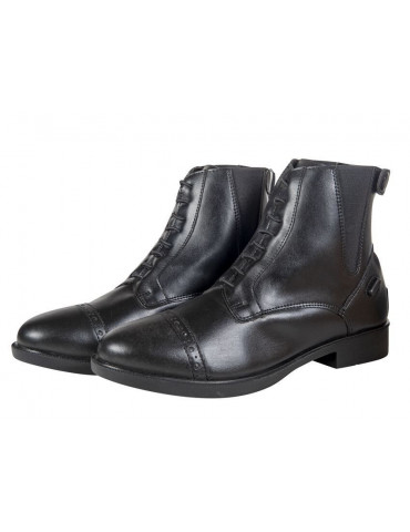 Boots en cuir synthétique -Sheffield- Style 9100 NOIR taille 38