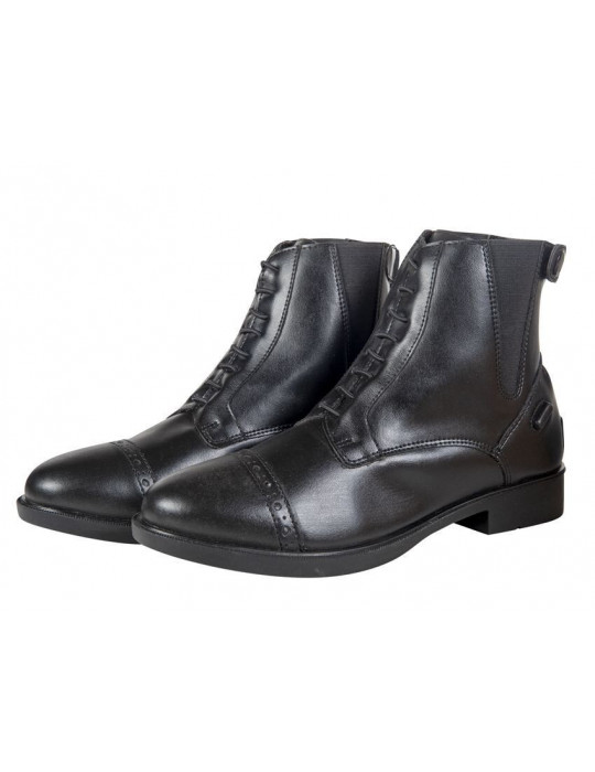 Boots en cuir synthétique -Sheffield- Style 9100 NOIR taille 38