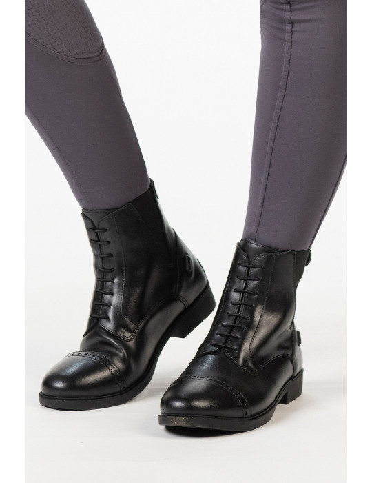 Boots en cuir synthétique -Sheffield- Style 9100 NOIR taille 38