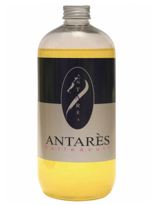 Huile à cuir Antares 250ml (pastille rouge)