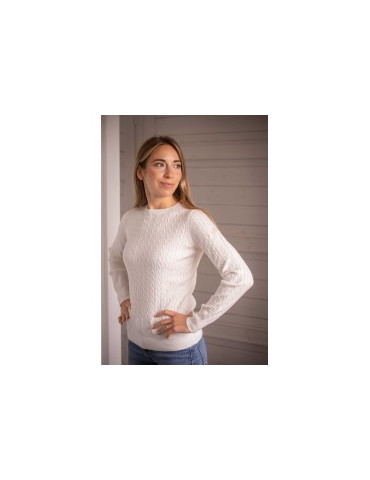 Pull Virginia Ecru XS