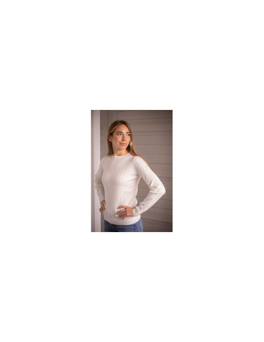 Pull Virginia Ecru XS