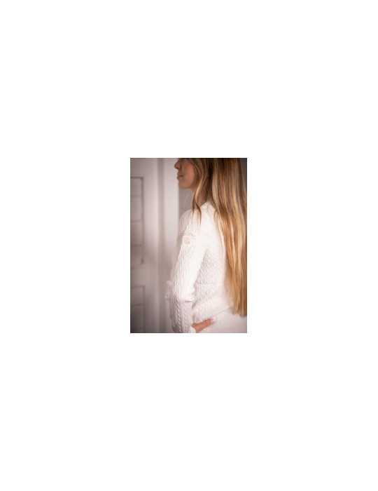 Pull Virginia Ecru XS
