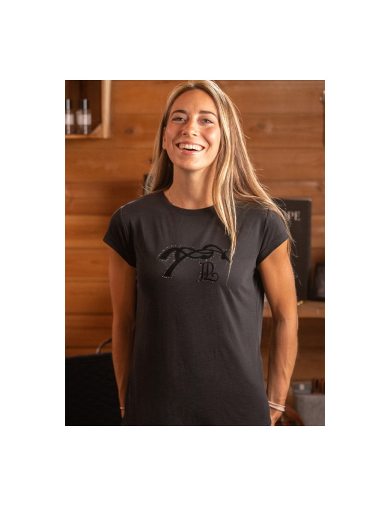 T-Shirt Moby Stones Noir M