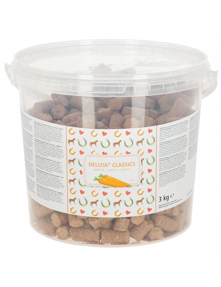 Friandises Delizia 3kg carottes