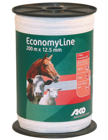 Ruban Economyline blanc 200, 40mm