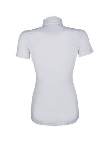 Polo de concours -Premium- 1200 blanc taille XS 2