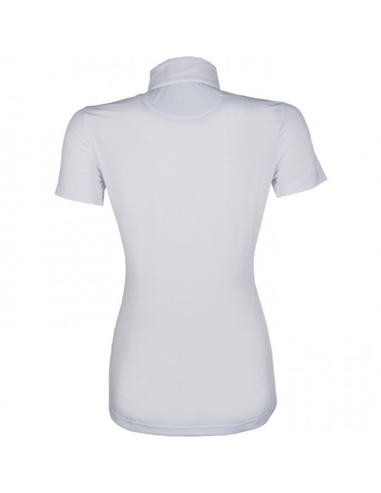 Polo de concours -Premium- 1200 blanc taille XS
