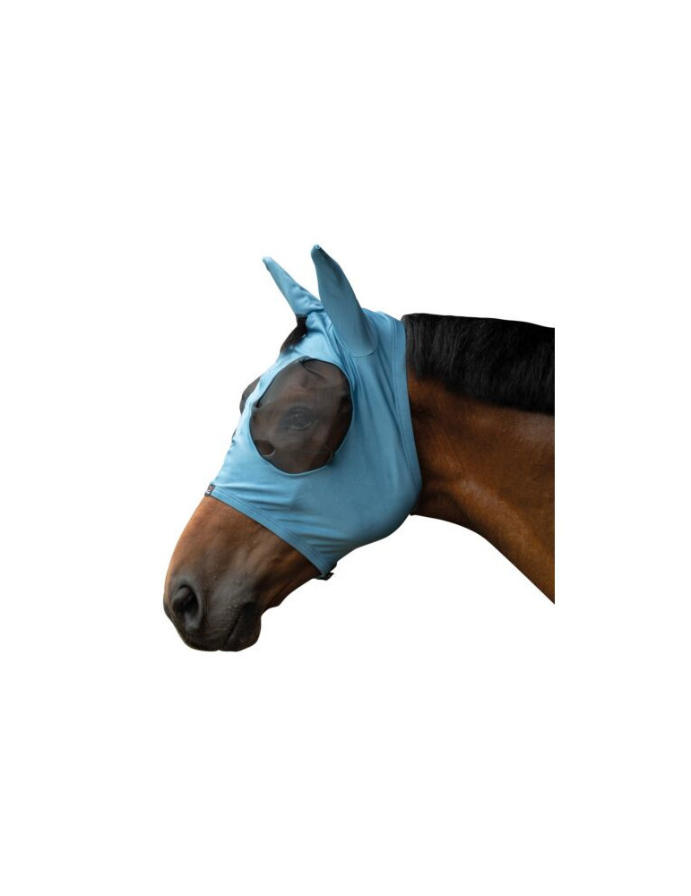 Masque anti-mouches lycra 9400 bleu gris LARGE