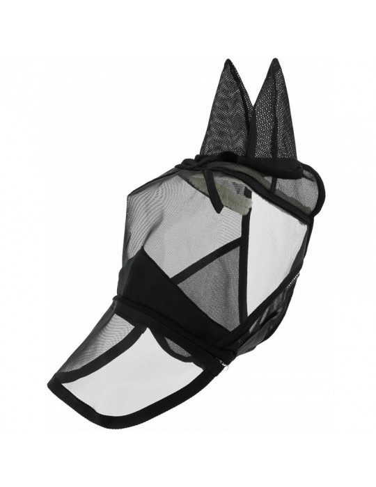 Masque anti-mouche UV 2 en 1 noir S