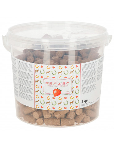 Friandises Delizia Fraise 3kg - Friandise cheval