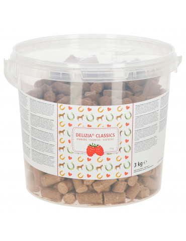 Friandises Delizia Framboise 3kg - Cheval
