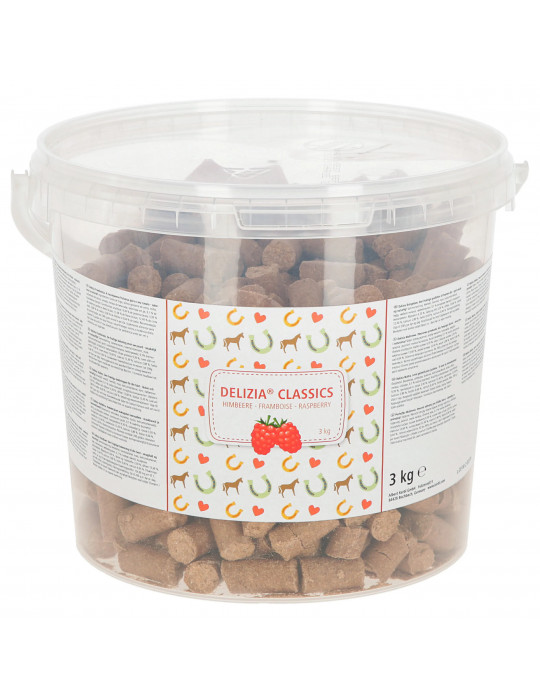 Friandises Delizia Framboise 3kg - Cheval