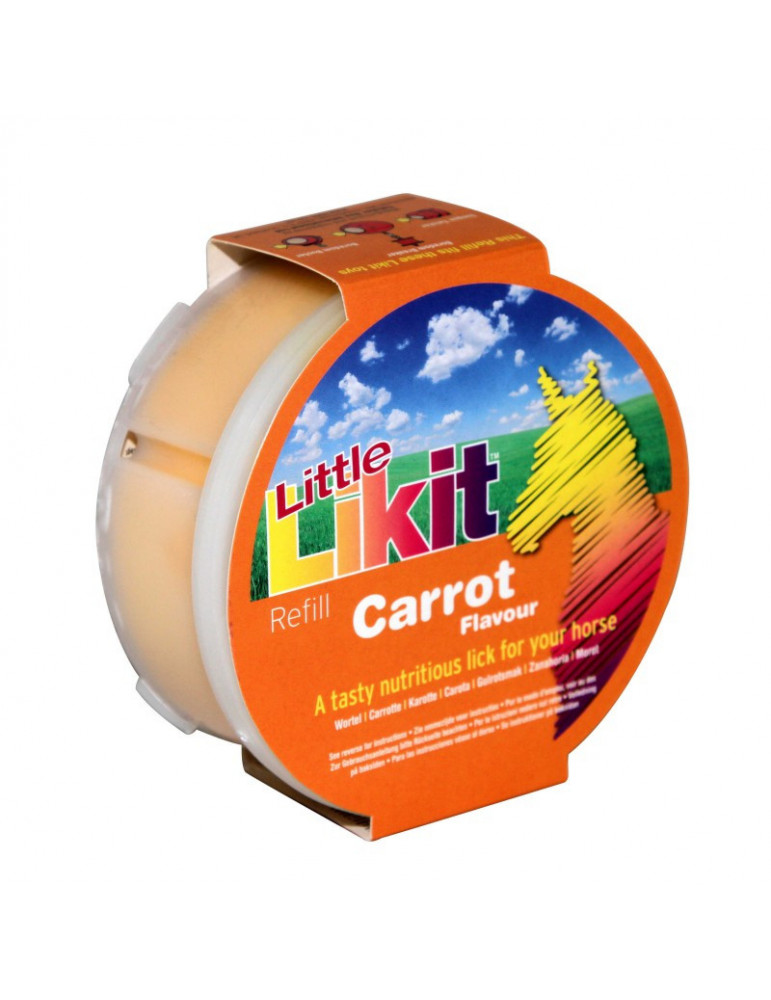 Likit Pierre Carotte 250g - Pierre à lécher cheval